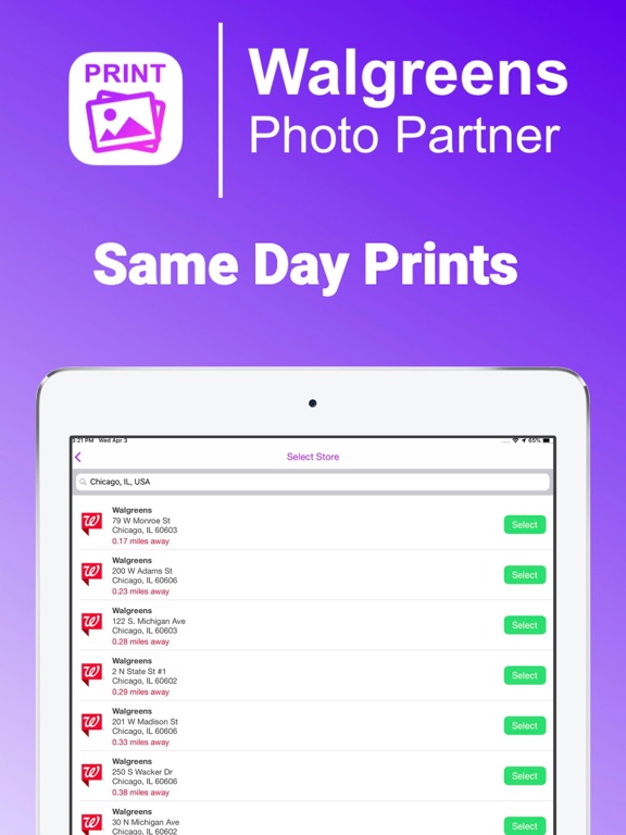 Print Photos: Photo Print App iPad screenshot 3 - Shopping app