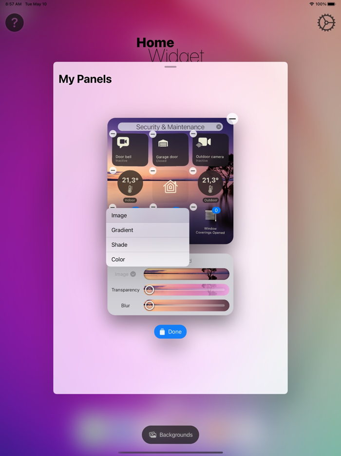 Home Widget - for HomeKit