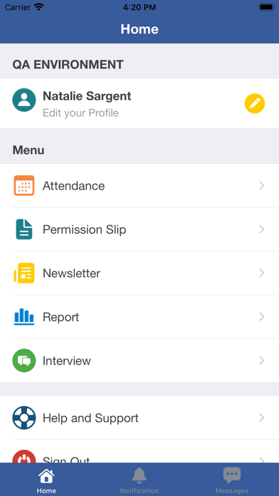 uEducateUs Mobile Screenshot