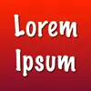 Lorem Ipsum Text contact information