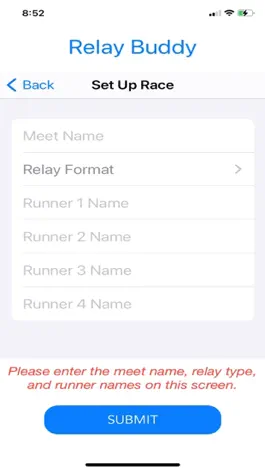 Game screenshot Relay Buddy Race Timer apk