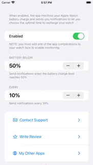 watch battery monitor iphone screenshot 2