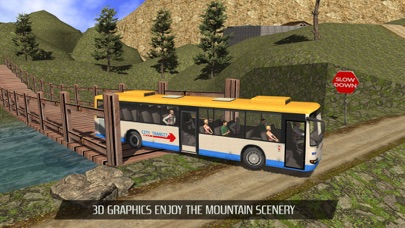 driving offroad bus challenge Screenshot