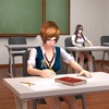 Anime School Girl Sim 3d icon