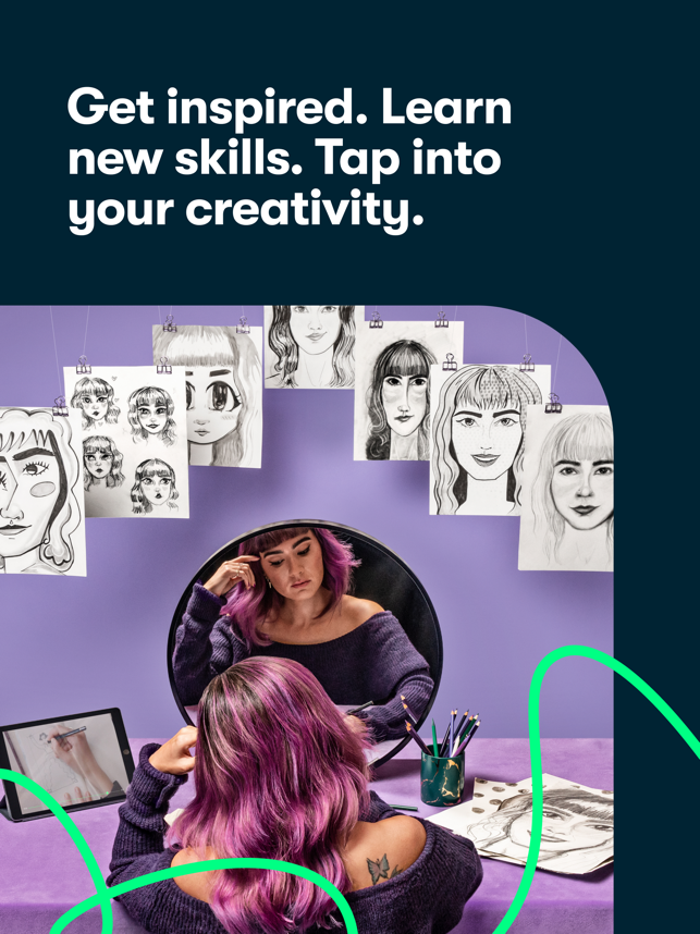 ‎Skillshare: Creativity Classes Screenshot