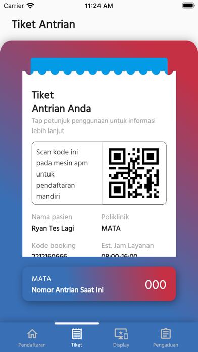 Antrian Online RSWS Screenshot
