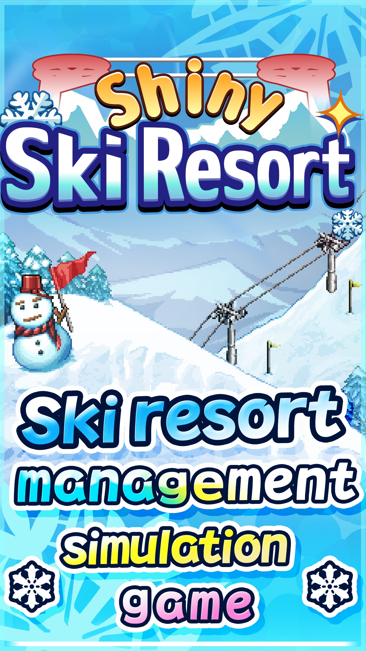 Screenshot do app Shiny Ski Resort