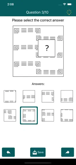 Game screenshot IQ Test: Raven's Matrices hack