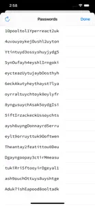 Pronounceable Password Gen. screenshot #2 for iPhone
