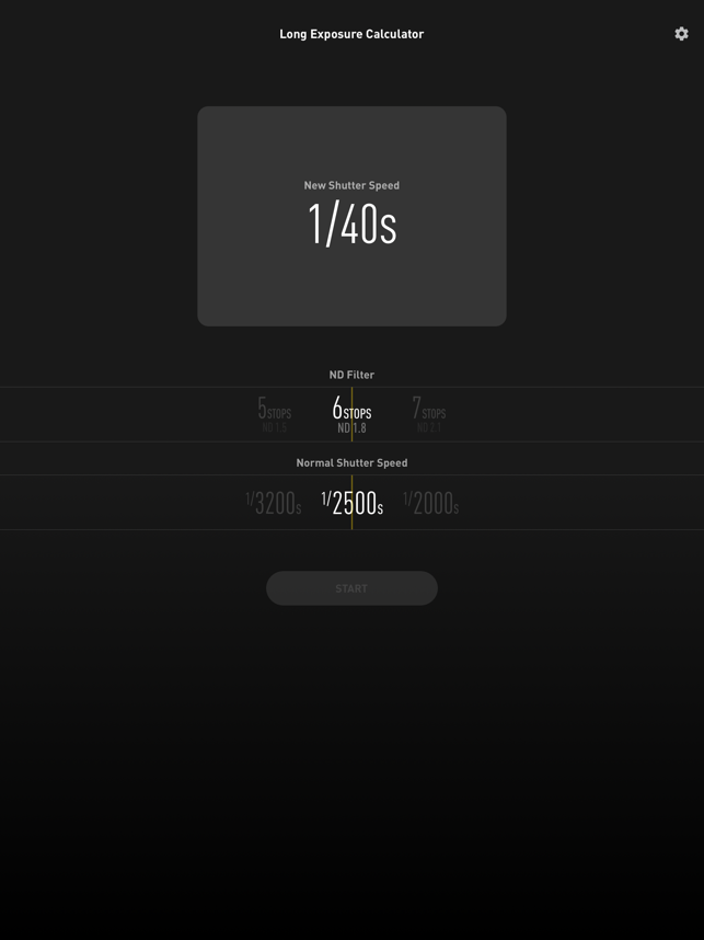 ‎Long Exposure Calculator Screenshot