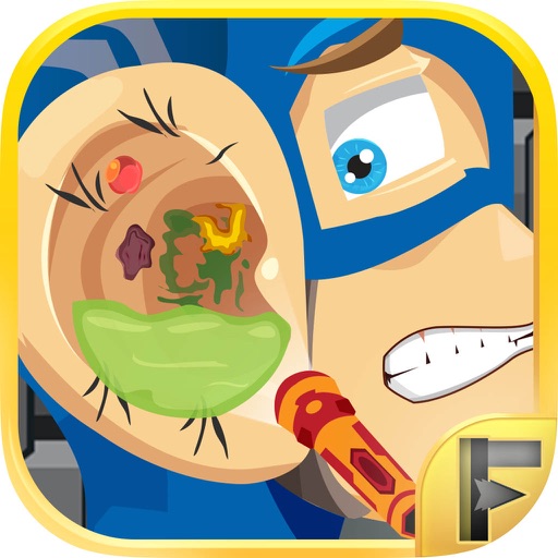 Superhero Ear Doctor Adventure icon