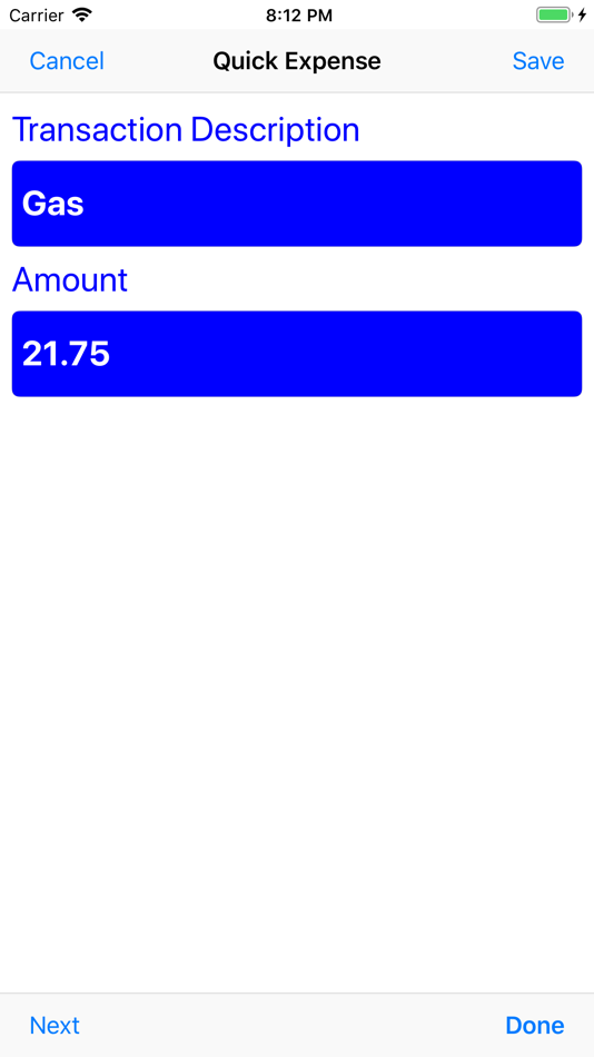 #7. SRFG Simple Budget Tracker (iOS) 由: SR Services Technologiques Inc.