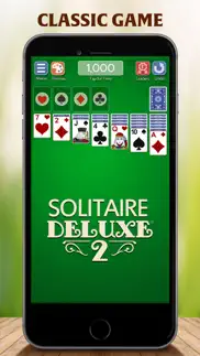 solitaire deluxe® 2: card game iphone screenshot 1