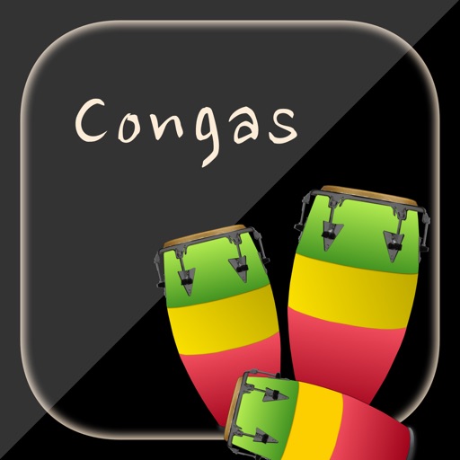 Congas + - Drum Percussion Pad