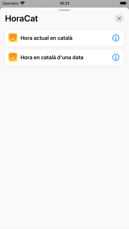 #6. HoraCat (macOS) Podle: BLOKS TELEMATICS SL