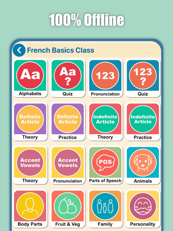 Screenshot #2 for Learn French for Beginners.