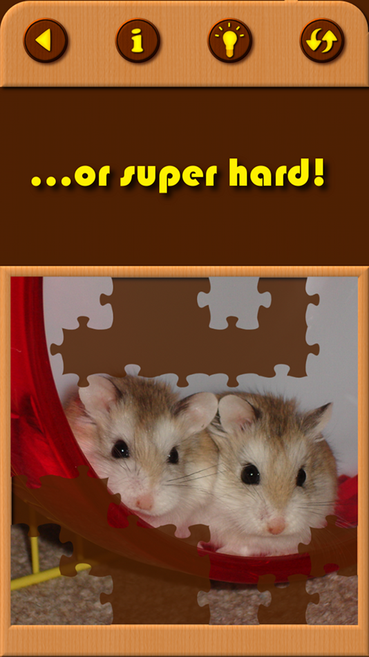 #4. Hamster Jigsaw Puzzle Games (iOS) โดย: Irina Schens