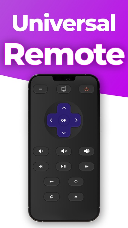 Universal remote for Roku tv