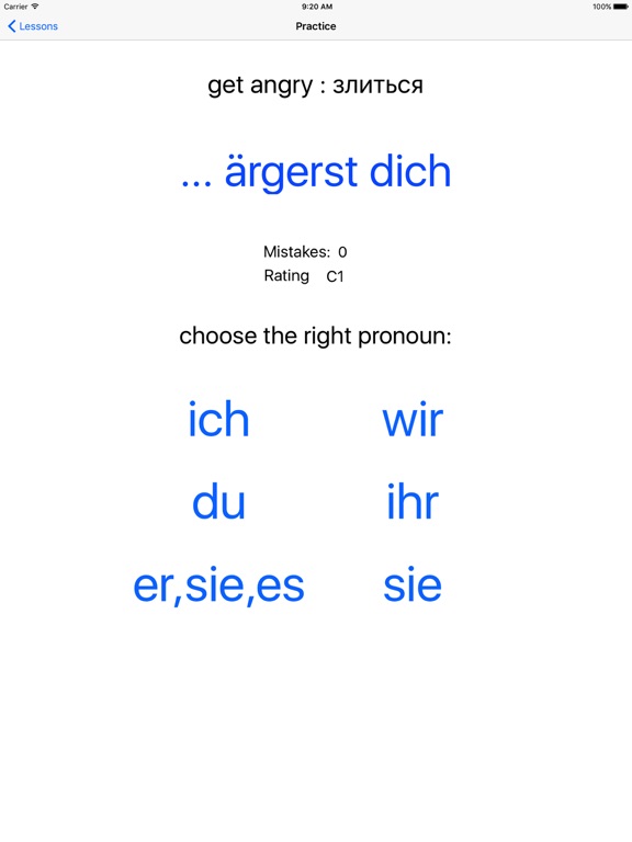 Screenshot #5 pour German Grammar Course A1 A2 B1