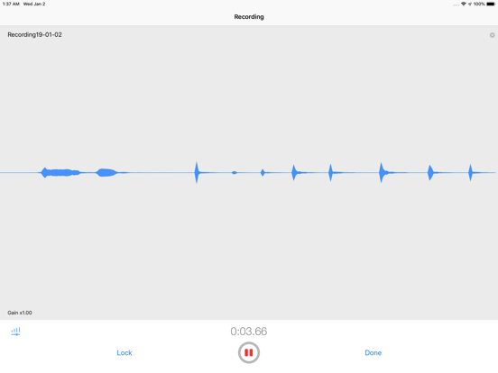 EZAudioCut(MT)-Audio Editor iPad app afbeelding 8