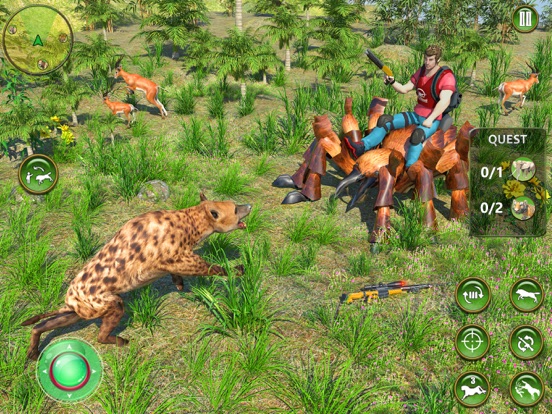 Screenshot #6 pour Lost Jungle Hunting Simulator