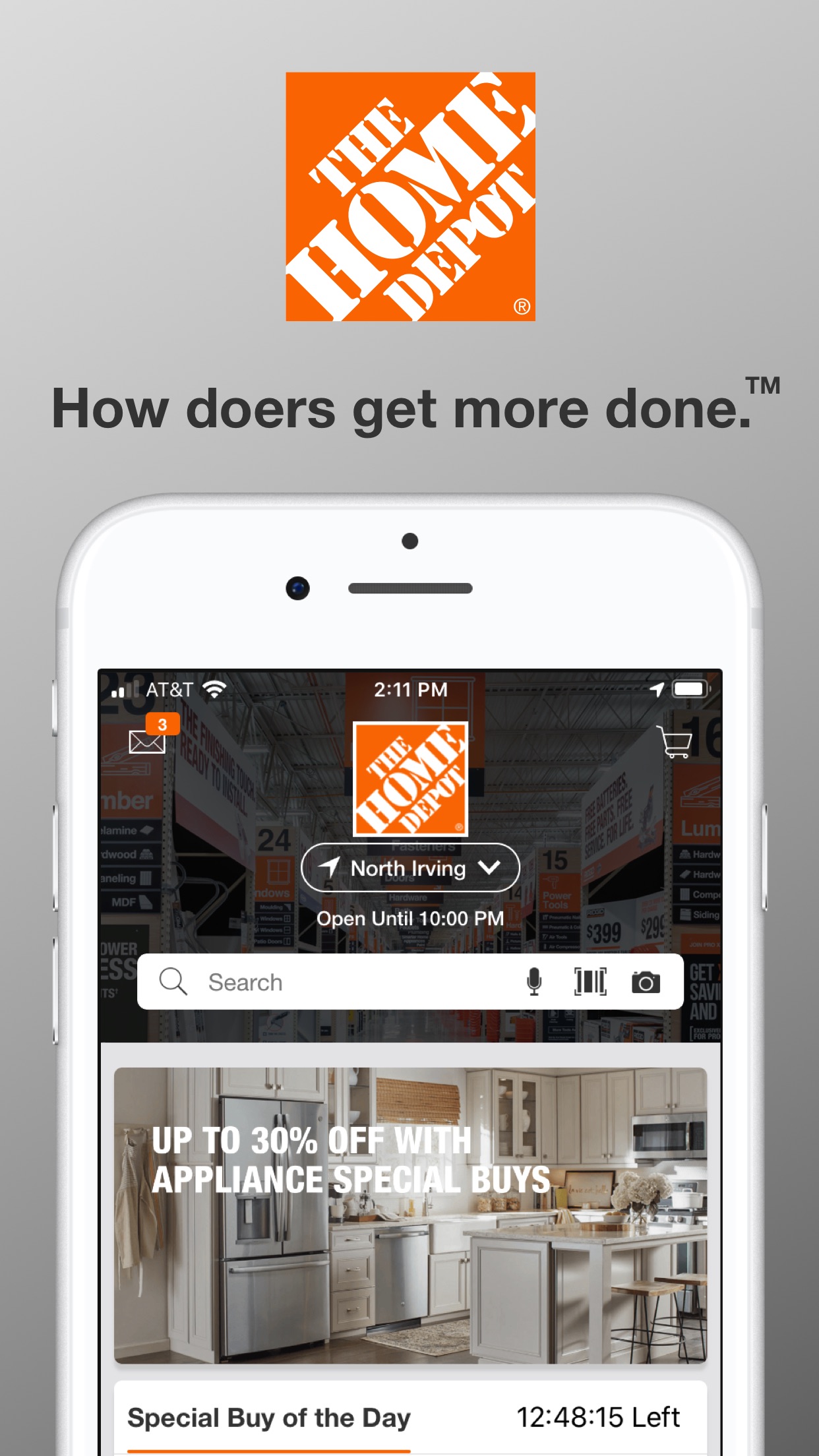 The Home Depot screenshot 1