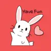 Bunny Love - WAStickers delete, cancel