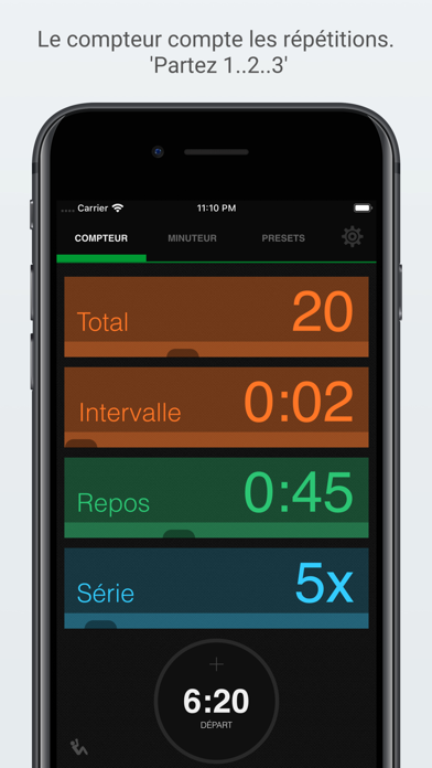 Screenshot #1 pour iCountTimer Pro