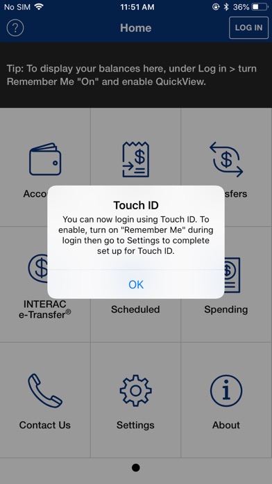 Momentum Credit Union Screenshot