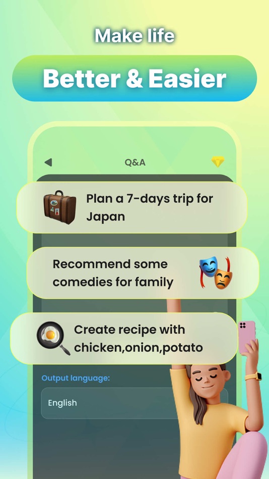 #7. Ask AI: Chat with AI Chatbot (iOS) Podle: cloudmakerlab pte ltd