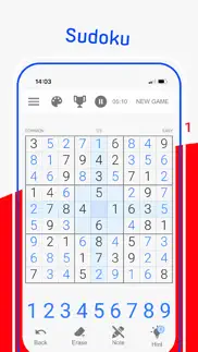 sudoku - best number puzzles iphone screenshot 1