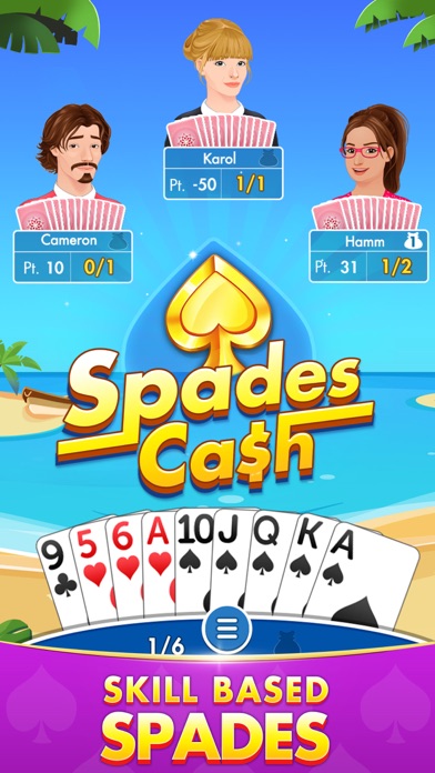 Spades Cash screenshot 1