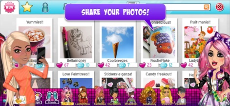 MovieStarPlanet: Classic - Cet outil permet une expression personnelle riche grâce au partage de photos captivantes et à la création d'ArtBooks originaux, où la communauté peut apprécier et interagir.