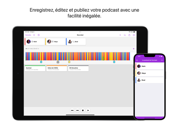 Screenshot #4 pour Podcast Studio
