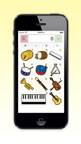 おんがく電卓-楽器の音を鳴らして遊べる音楽アプリのおすすめ画像2