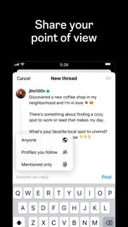 threads, an instagram app iphone screenshot 4