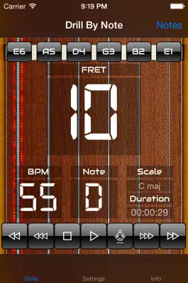Game screenshot GuitarDrills hack