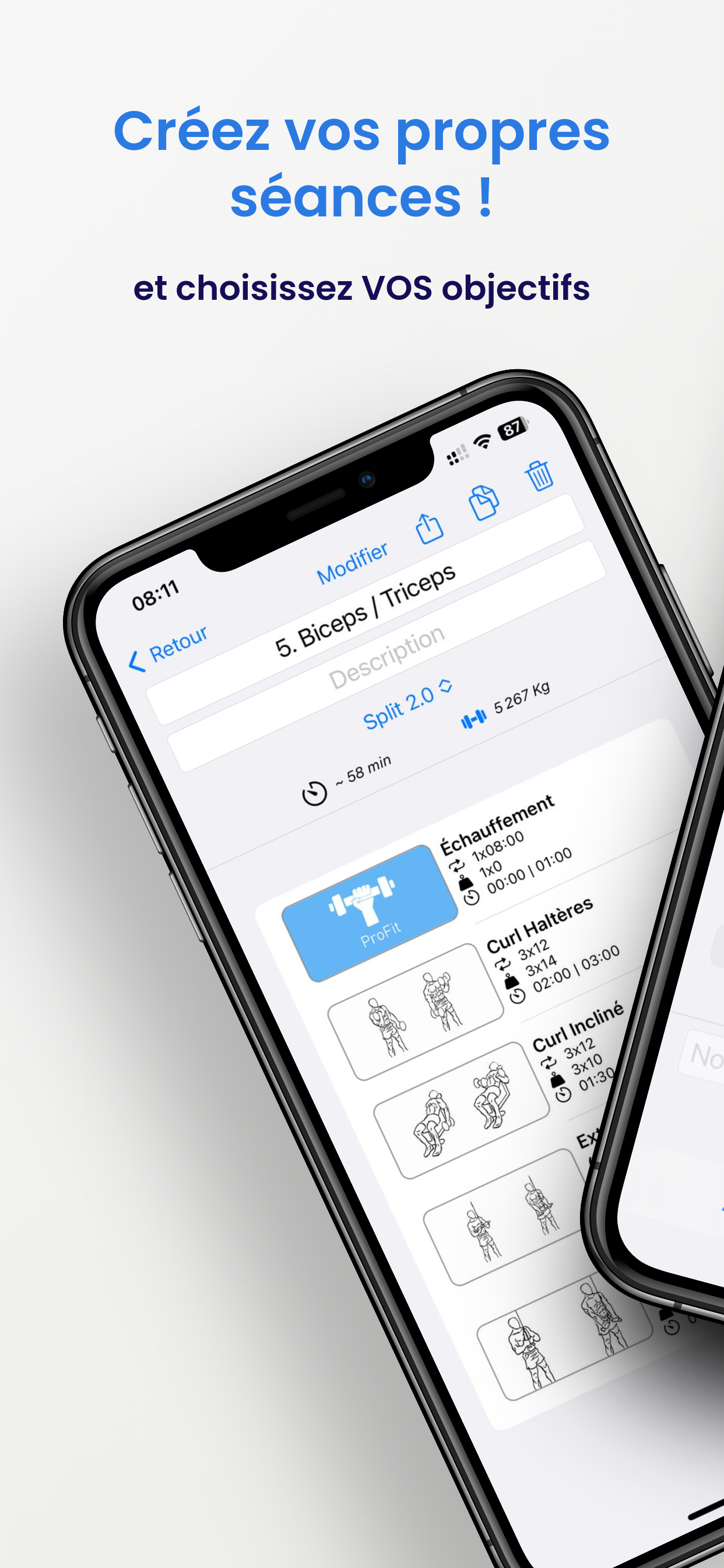 ProFit - Carnet de Musculation