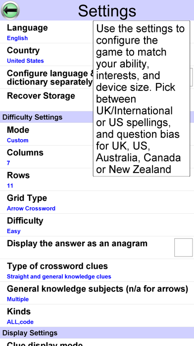 Barred Crossword Screenshot
