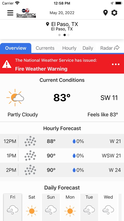 ABC-7 KVIA Weather & Traffic