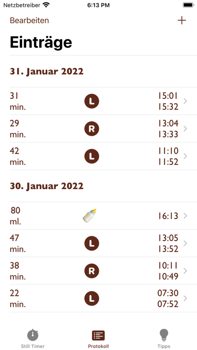 Still Timer App Screenshot