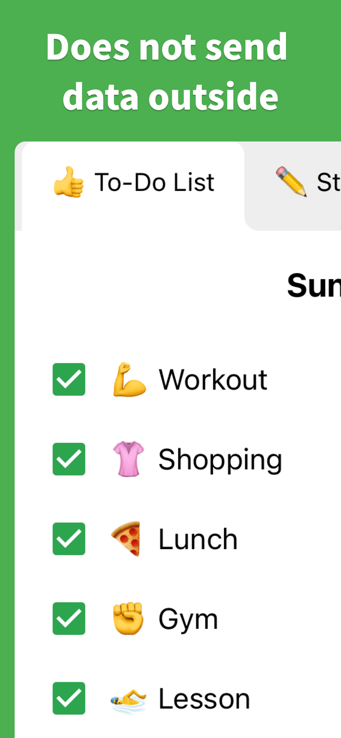 Daily Checklist - Todays ToDo