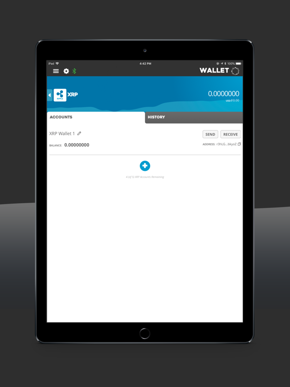 Screenshot #6 pour ECOMI Secure Wallet