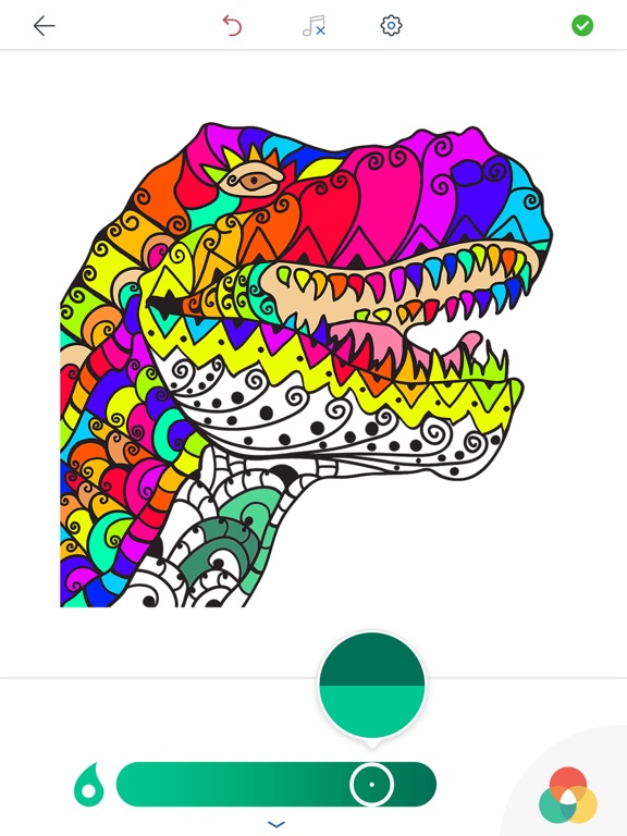 Screenshot #6 pour Livre de Coloriage Dinosaure