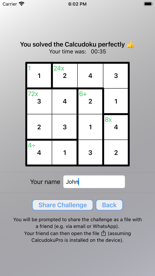 #3. Calcudoku Puzzle (iOS) By: Research and Market Insights B.V.