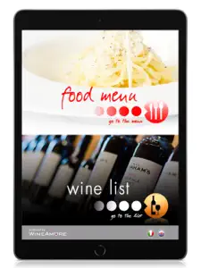 WineAmore - Wine & Food Menu screenshot #2 for iPad