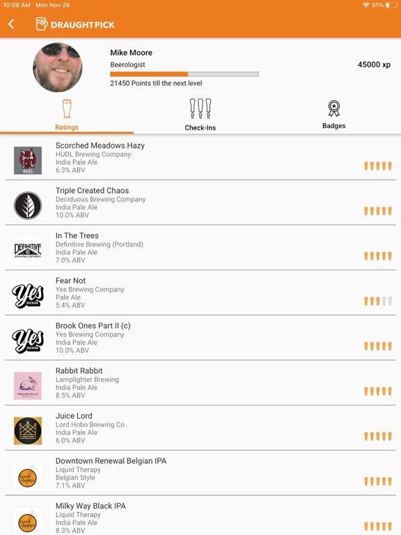 DraughtPick iPad screenshot 2 - Food & Drink app