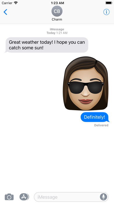 Charmoji Sticker Pack Screenshot