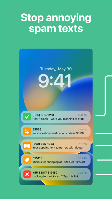Spam Text Blocker - TextShieldのおすすめ画像1