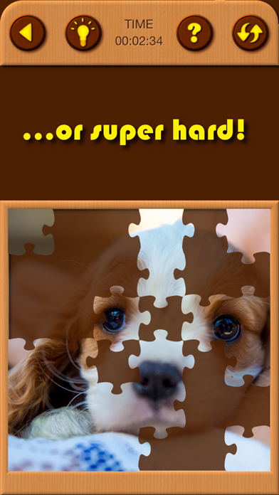 Cute Puppy Jigsaw Puzzle Games Screenshot